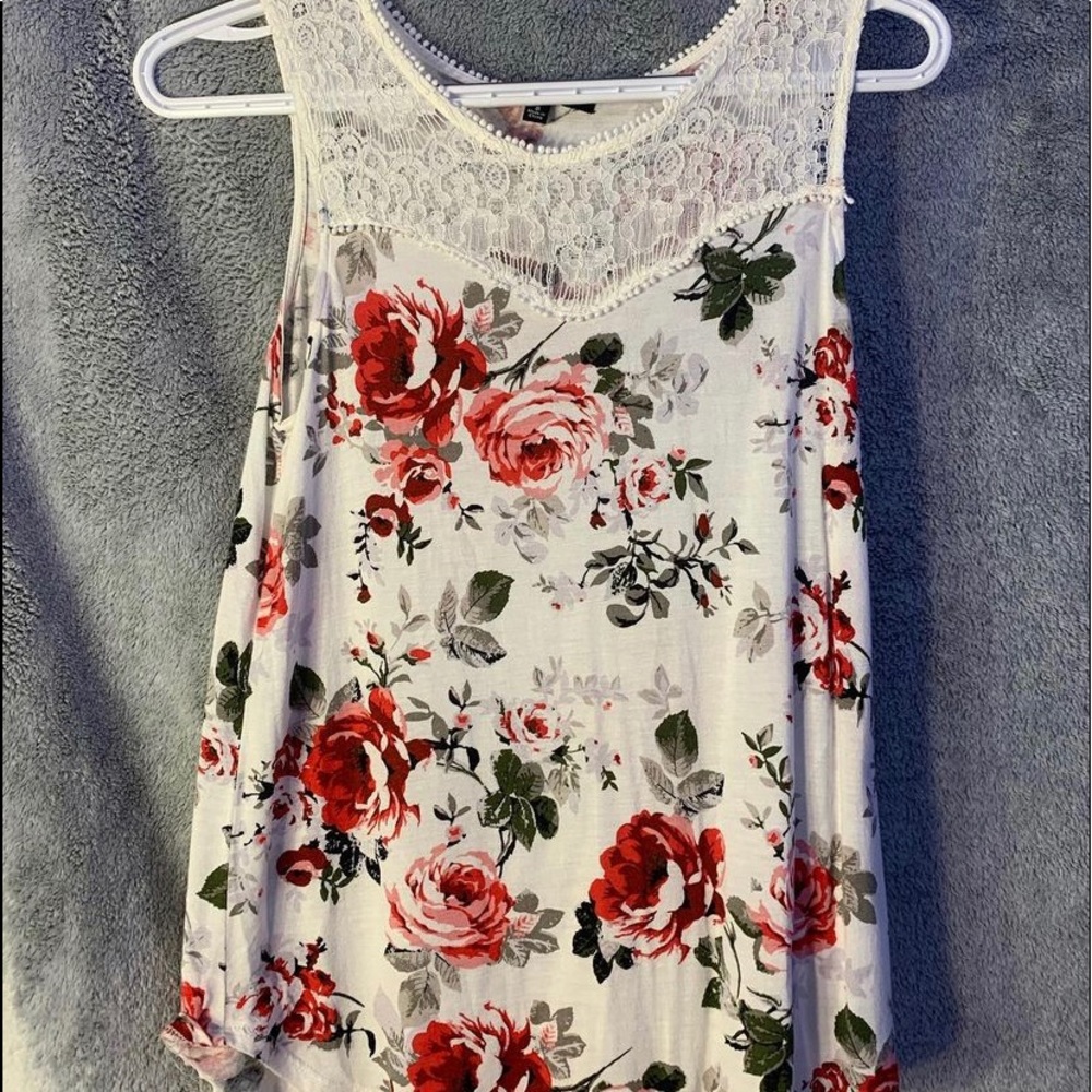 floral tank